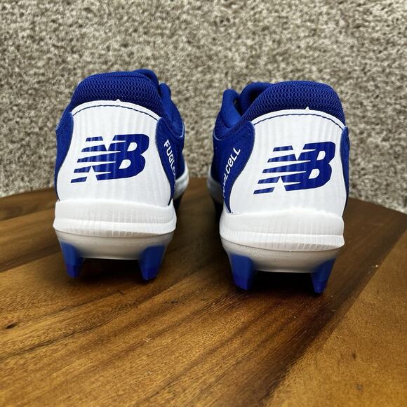 Size 8 - New Balance Women’s FuelCell Fuse V4 Molded Softball Shoe Blue White - Picture 6 of 12